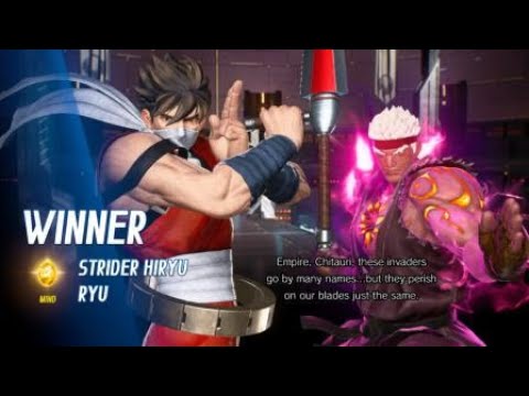 MARVEL VS. CAPCOM: INFINITE - DARK HADO RYU & STRYDER VS ANNOYING RACCOON REALITY STONE SALT RUNBACK