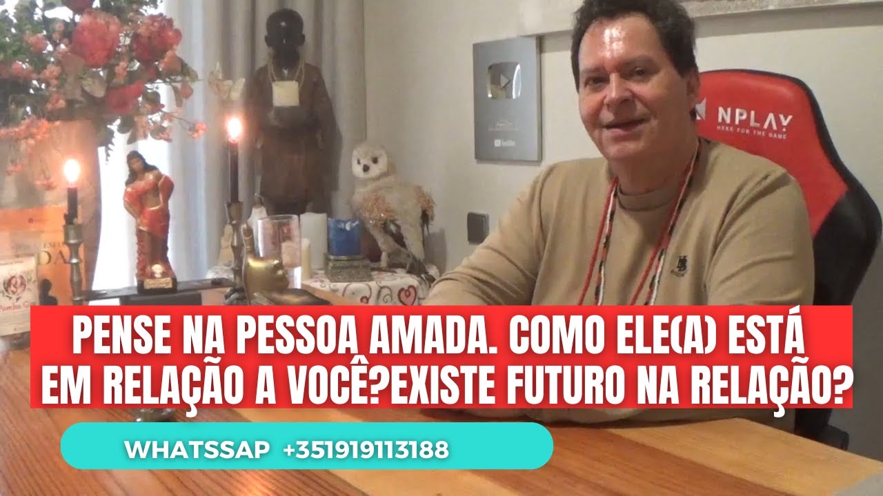 Pense na pessoa amada. Como ele(a) está em relação a você. Existe futuro nessa relação?