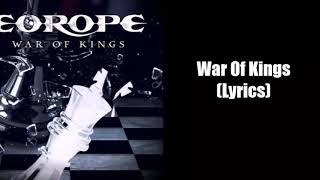 EUROPE - War of Kings [LYRICS]
