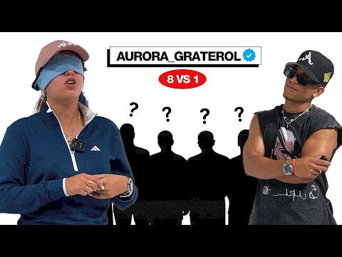 Poniendo a prueba los SENTIDOS | @aurora_graterol  VS 8 ARTISTAS