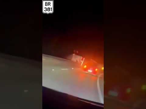 Acidente na BR 381,Fernão Dias em Santo Antônio do Amparo MG.