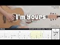 I M Yours Jason Mraz Fingerstyle Guitar TAB Chords Lyrics