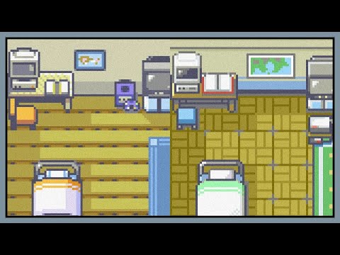 Reskinning the Hoenn Player's House Into Kanto #pokemon #hoenn #kanto #gen1 #gen3 #pixelart #pixel