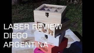 Sign Making Laser Machine Review Diego from Argentina