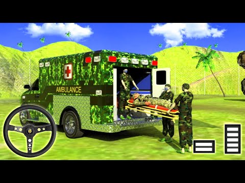 Us Army Ambulance Driving Game 2021 | Emergency Rescue Driving Simulator – Android Gameplay