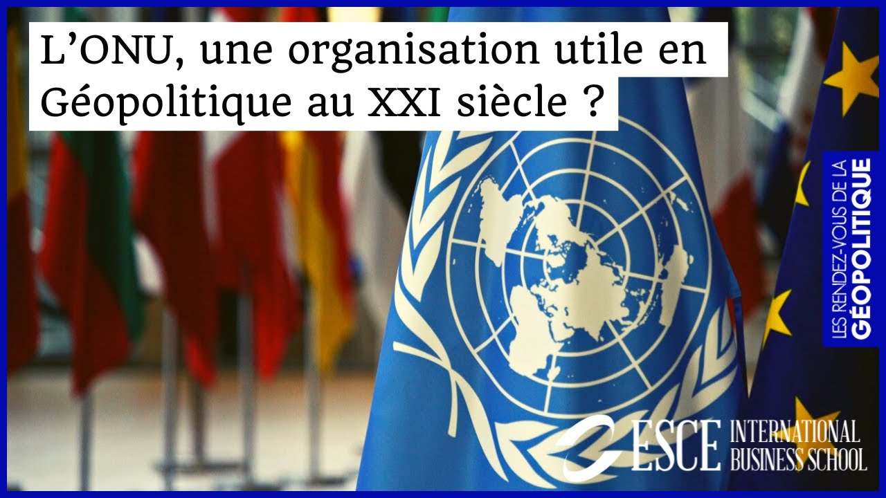 L'ONU est-elle une organisation qui peut être utile en Géopolitique au 21e siècle ?