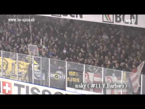 HCC - HC Ajoie 1 - 3   21 février 2016 Acte 3 Play Off