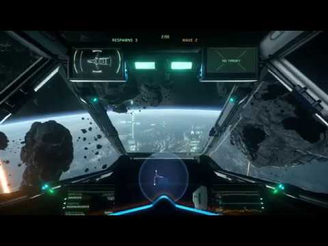 StarCitizen - TESTing Super Hornet (default loadout)