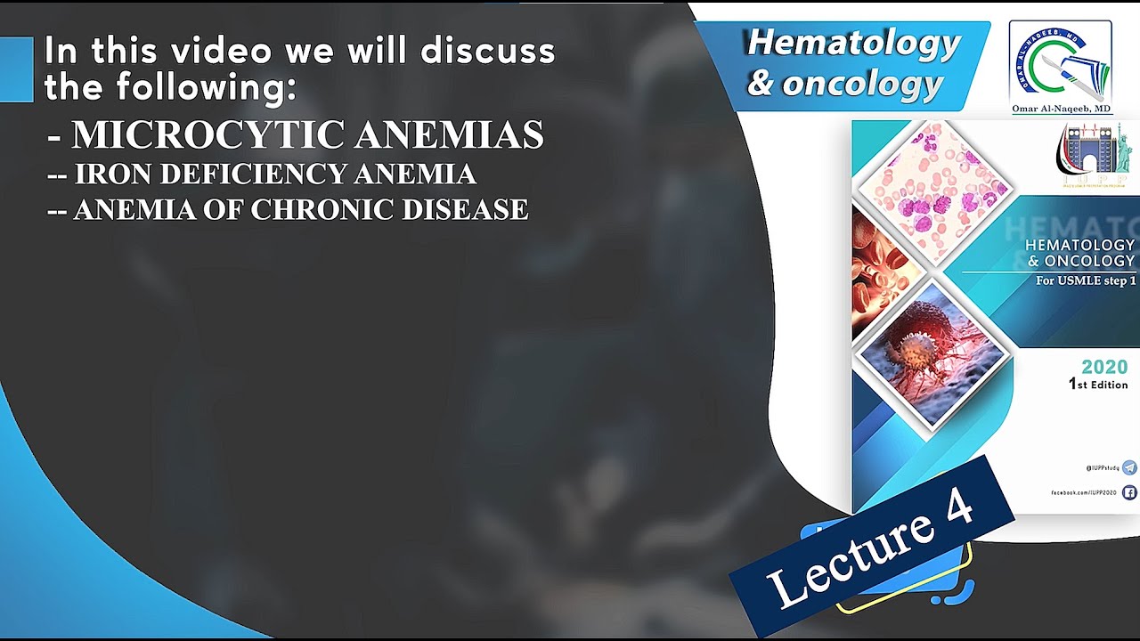 Iron deficiency anemia & anemia of chronic disease