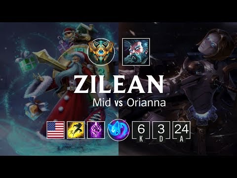 Zilean Mid vs Orianna - NA Challenger Patch 8.21