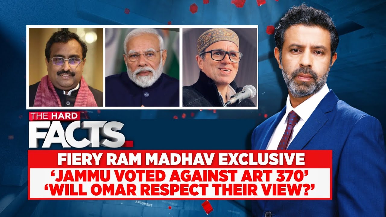 Fiery Ram Madhav Exclusive | 'Jammu Voted Against Article 370' 'Will Omar Respect Their View?'