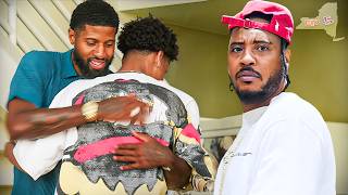 Kiyan Anthony Finally Meets His GOAT Paul George! Carmelo Got Mad 👀