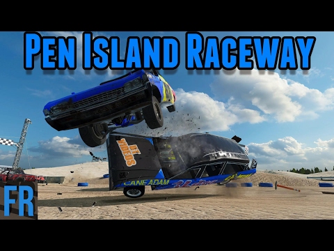 Wreckfest Mods - Pen Island Raceway
