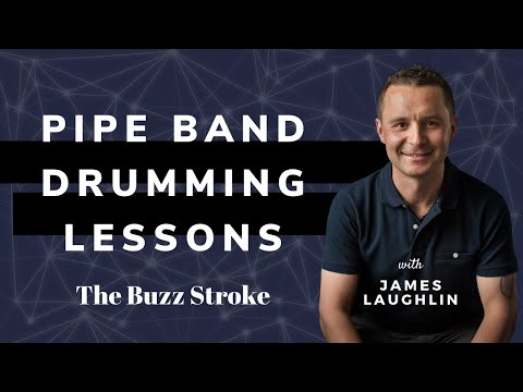 Pipe Band Drumming Lessons - learning to play the buzz correctly
