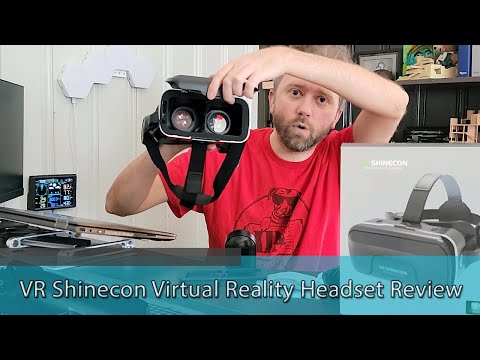 AFFORDABLE VR HEADSET - VR Shinecon 6th Gen Virtual Reality Glasses Review