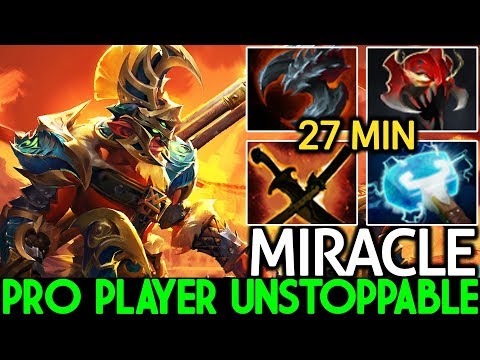 Miracle- [Troll Warlord] Pro Player Fast Farming Unstoppable Carry 7.22 Dota 2