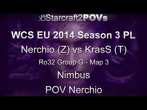 SC2 HotS - WCS EU 2014 S3 PL - Nerchio vs KrasS - Ro16 Group G - Map 3 - Nimbus - Nerchio