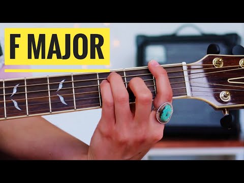 F major chord - 3 ways! | Beginner Guitar Lesson