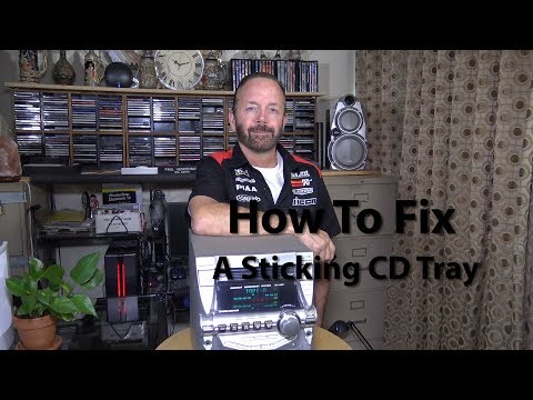 How To Fix A Sticking Stereo CD Tray W/Paul Henderson  2/2019