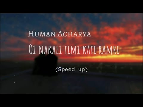 Oi nakali timi kati ramri || kurtha Surwal ma - TikTok version (speed up) + (Lyrics)