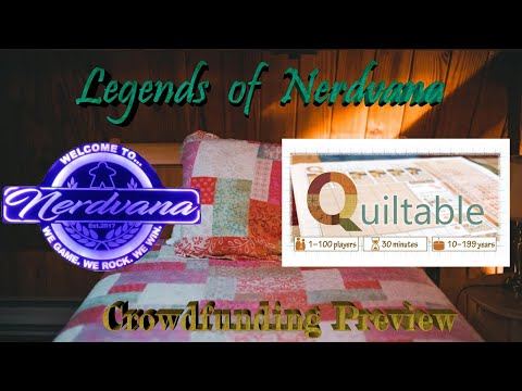 Quiltable: Paper Quilts - Legends of Nerdvana Preview