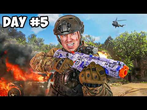 7 Days SURVIVING In REAL LIFE CALL OF DUTY! (ZOMBIES, Battle Royal & WARZONE)