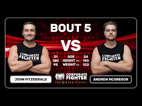 Corporate Fighter 40 - John Fitzgerald v Andrew McGregor