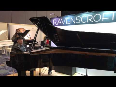 Robi Botos and Ronnie Foster jam session on Ravenscroft pianos.