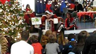 Natasha at the YMCA YWCA Children's Christmas Party