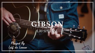 Video thumbnail for Gibson L00 Special Satin Vintage Sunburst played by Leif de Leeuw | Demo by TFOA Demos