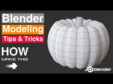 Blender Pumpkin Carving Tutorial