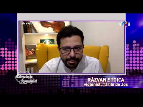 Răzvan Stoica, violonist - "Dăruiește Românie!", ediția din 24 decembrie 2021, TVR Internațional