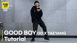 Download lagu [튜토리얼 Tutorial] GD x TAEYANG - GOOD BOY 안무 배우기 | 거울모드 Mirrored Mode mp3