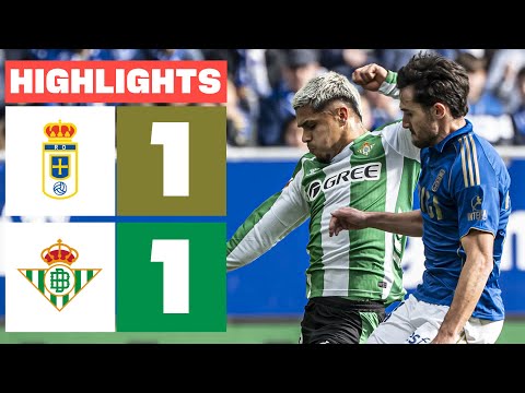 REAL OVIEDO 1 - 1 REAL BETIS | RESUMEN LALIGA EA SPORTS