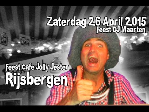 Feest DJ Maarten Bij Feest Cafe Jolly Jester In Rijsbergen 2015-04-26