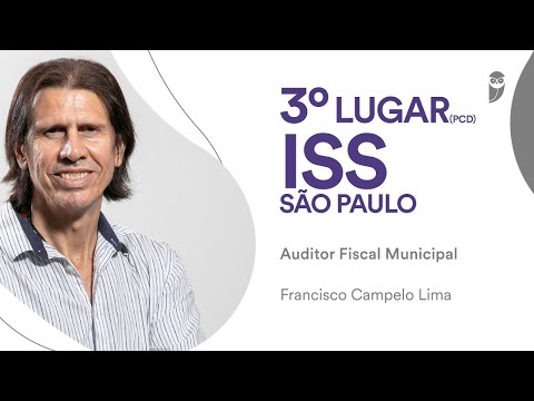 ISS SP: Conheça Francisco Lima aprovado em 3° lugar para Auditor Fiscal Tributário Municipal (PCD)