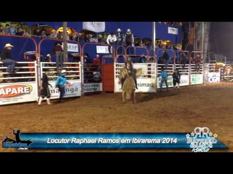 Locutor Raphael Ramos em Ibirarema 2014