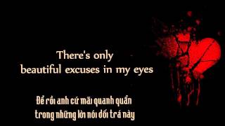 [Lyrics + Vietsub] Beautiful Excuses - Rixton