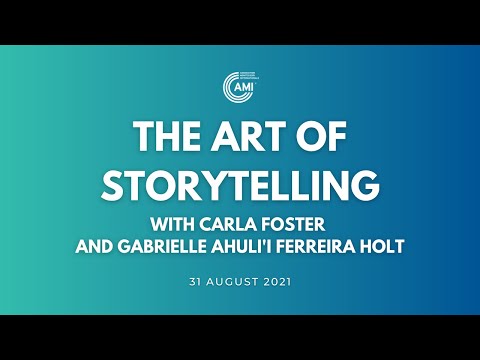 AMI Talks: The Art of Storytelling