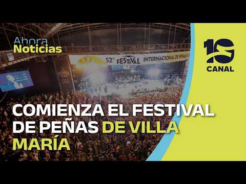 Llega el Festival de Peñas de Villa María