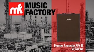 Video thumbnail for Music Factory - Review #119 - Fender Acoustic SFX II by Music Factory