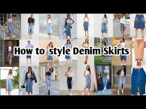 How to style Denim Skirt | Denim skirt trends 2024 | shein fashion haul 2024 #sheinhaul #outfitinspo