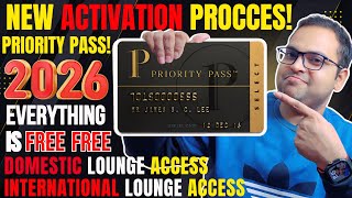 PRIORITY PASS: FREE LOUNGE ACCESS | HOW TO ACTIVATE PRIORITY PASS | Airport Lounge Access free 🔥🔥🔥🔥🔥