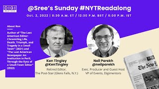 #NYTReadalong | Ken Tingley (Retired Editor, The Post-Star in Glens Falls, N.Y.)