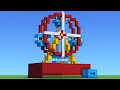 Minecraft Tutorial: How To Make A Ferris Wheel 