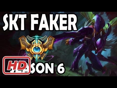 SKT T1 Faker Kha'Zix vs Gragas Jungle Ranked Challenger Korea