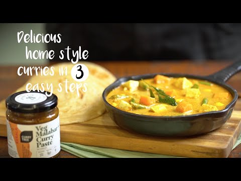 Delicious and authentic Home Style curries in 3 easy steps I Ready to Cook veg cooking  pastes