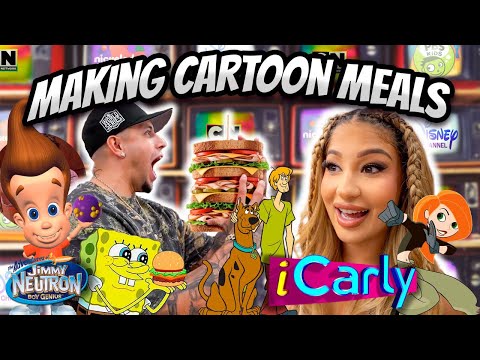 MAKING CARTOON MEALS w/ BNS !!