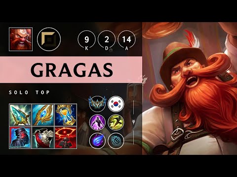 Gragas Top vs Camille - KR Challenger Patch 25.19
