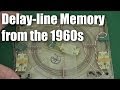 Old Computer Tech Delay Line Memory